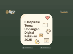 Tema Undangan Digital Kekinian