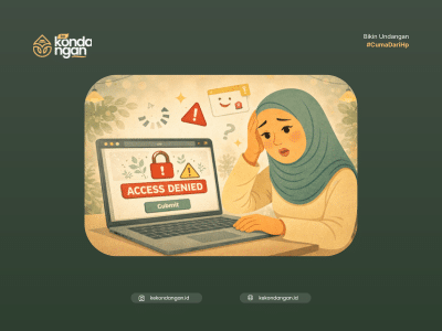 Tidak Bisa Masuk ke Dashboard Undangan