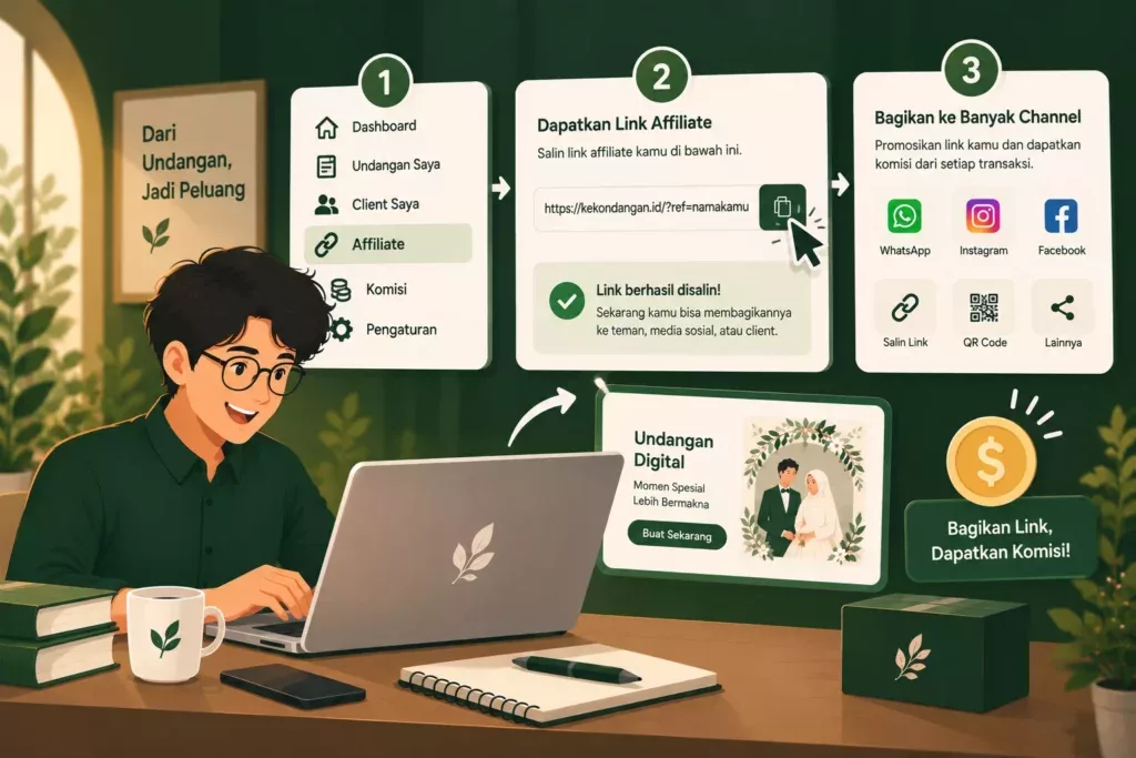 Cara Ambil Link Affiliate