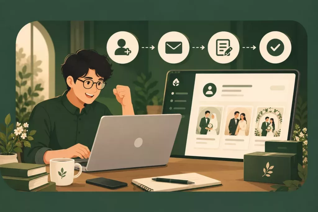 Cara Daftar di kekondangan.id