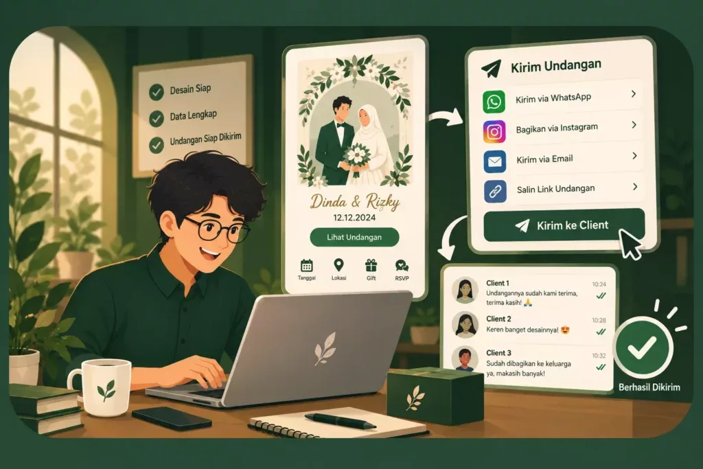 Cara Kirim Undangan ke Client