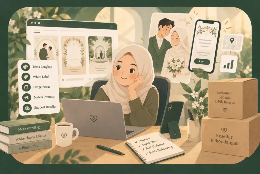 Reseller Undangan Digital: 7 Keuntungan & Cara Memulainya